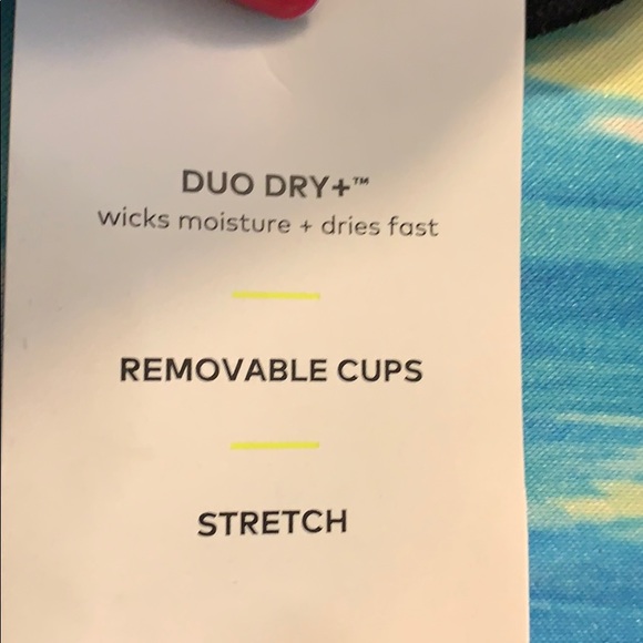 Champion C9 Ebony  Keyhole Duo Dry Sports Bra - Picture 6 of 7